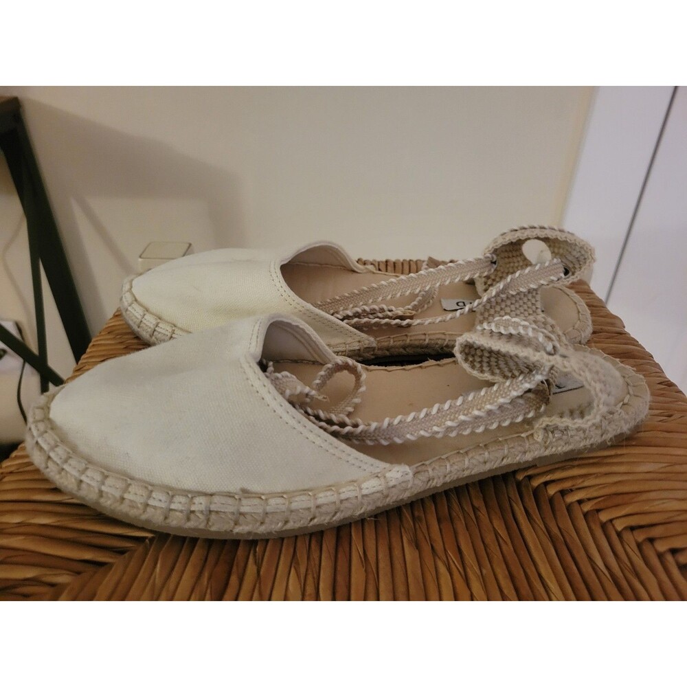 Tie up tan Espadrilles size 8.5
